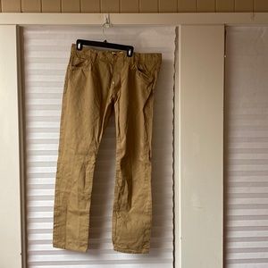 Tan jeans